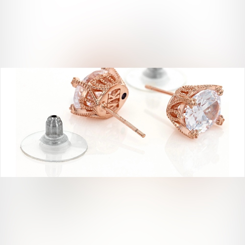 Vanna K for Bella Luce 7.60CTW White Diamond Simulate ETERNO (TM) ROSE GOLD